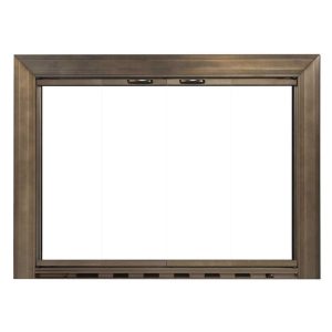 Savannah Masonry Fireplace Glass Door