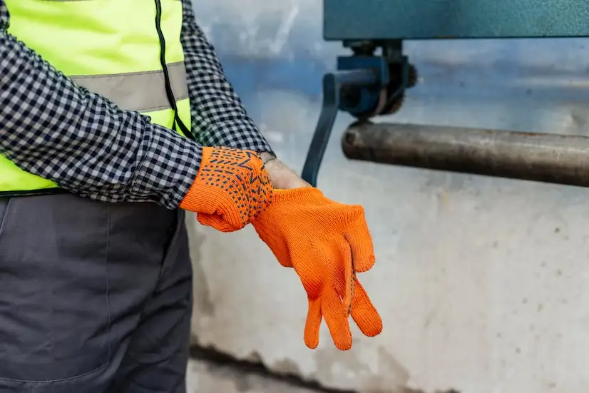 worker-putting-protective-gloves