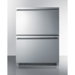 24″ Wide 2-Drawer All-Refrigerator, ADA Compliant