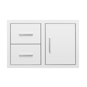 33″ 2-Drawer & Access Door Combo