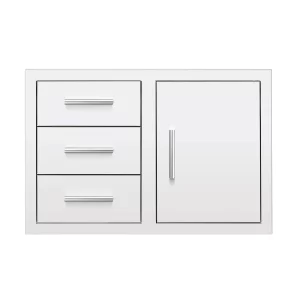 33″ 3-Drawer & Access Door Combo