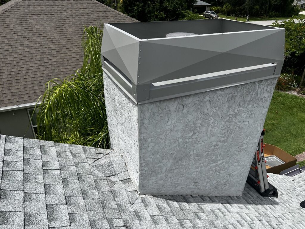 chimney chase cap | chimney repair services near me