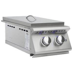 Summerset Sizzler Pro Built-In Propane Gas Double Side Burner - SIZPROSB2-LP