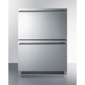 24" Wide 2-Drawer All-Refrigerator, ADA Compliant