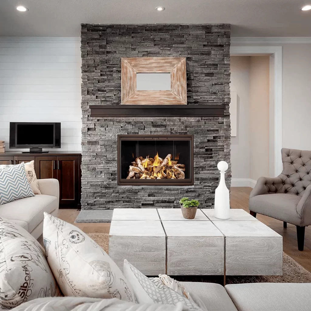 Fireplace Glass Doors in Sarasota, FL | Creative Masonry & Chimney LLC